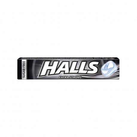 Halls καραμέλες extra strong (32g)