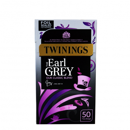 Twinings τσάι earl grey our classic blend - προϊόντα που μας ξεχωρίζουν (50φακ.)