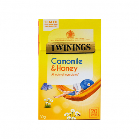 Twinings χαμομήλι soothing honey - προϊόντα που μας ξεχωρίζουν (20φακ.)