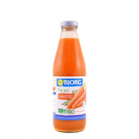 Bjorg χυμός φρέσκος καρότου - βιολογικό (750ml)