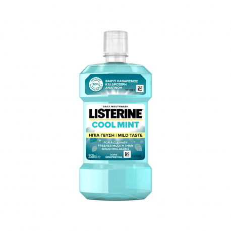 LISTERINE ΣΤΟΜΑΤΙΚΟ ΔΙΑΛΥΜΑ COOL MINT (250ml)