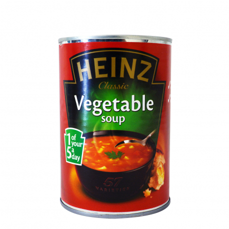 Heinz σούπα έτοιμη classic vegetable - vegetarian, προϊόντα που μας ξεχωρίζουν (400g)