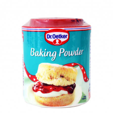 Dr.Oetker baking powder - χωρίς γλουτένη, vegan, προϊόντα που μας ξεχωρίζουν (170g)