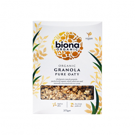 Biona δημητριακά granola βρώμης - βιολογικό, vegan (375g)