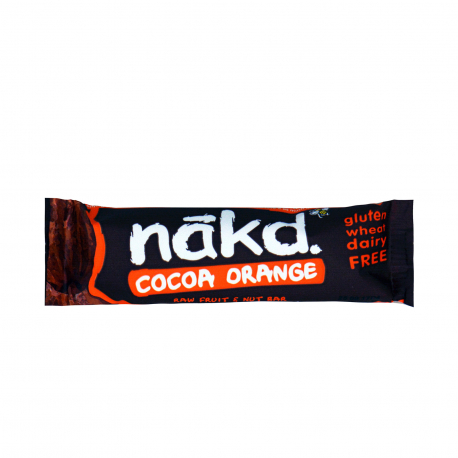 Nakd μπάρα φρούτων & ξηρών καρπών cocoa orange - χωρίς γλουτένη, προϊόντα που μας ξεχωρίζουν (35g)