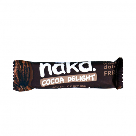 Nakd μπάρα φρούτων & ξηρών καρπών cocoa delight - χωρίς γλουτένη, προϊόντα που μας ξεχωρίζουν (35g)