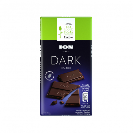 Ίον σοκολάτα υγείας dark - χωρίς γλουτένη (60g)