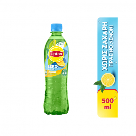 Lipton έτοιμο αφέψημα πράσινου τσαγιού λεμόνι (500ml)