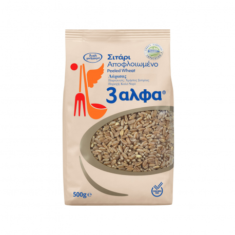 3ΑΛΦΑ ΣΙΤΑΡΙ ΣΚΛΗΡΟ,ΑΠΟΦΛΟΙΩΜΕΝΟ (500g)