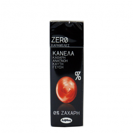 Λάβδας καραμέλες zero 0% κανέλα (32g)