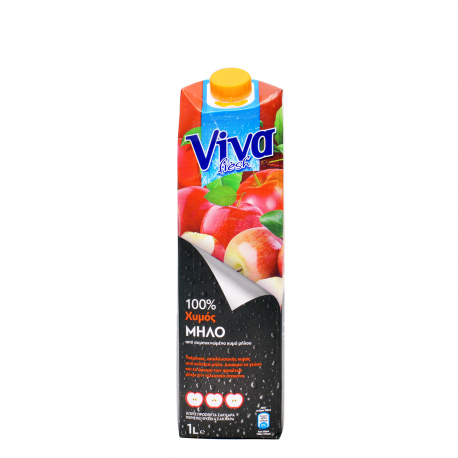 Viva fresh 100% φυσικός χυμός μήλο (1lt)