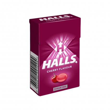 Halls καραμέλες cherry (28g)