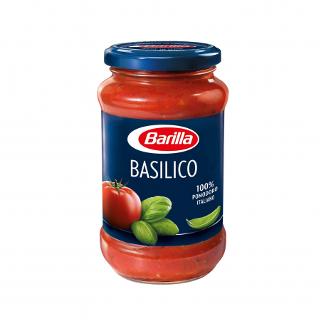 Barilla σάλτσα έτοιμη ζυμαρικών basilico - χωρίς γλουτένη (400g)