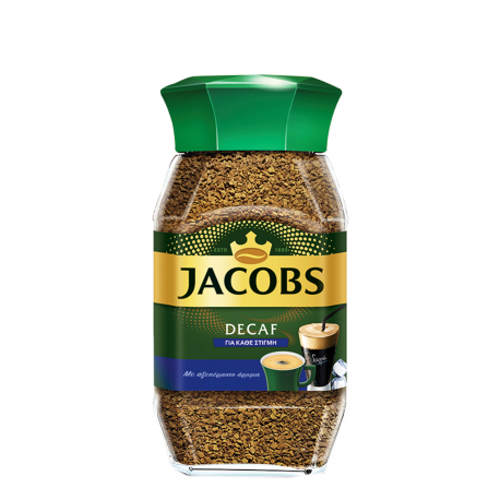 Jacobs καφές στιγμιαίος decaf (100g)