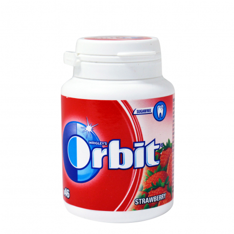 Orbit τσίχλες φράουλα (64g)