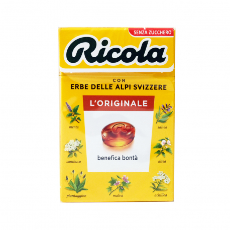 RICOLA ΚΑΡΑΜΕΛΕΣ ERBE BALSAMICHE - Χωρίς γλουτένη (50g)