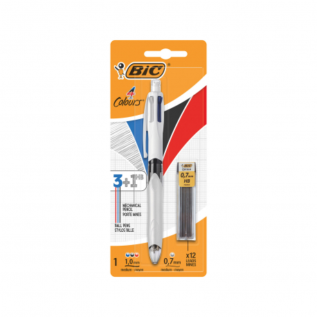 BIC ΣΤΥΛΟ & ΜΗΧΑΝΙΚΟ ΜΟΛΥΒΙ 3+1ΗΒ / 4 COLOURS 