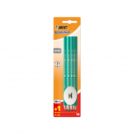 BIC ΜΟΛΥΒΙ EVOLUTION ΔΩΡΟ 1 ΓΟΜΑ (3+1)