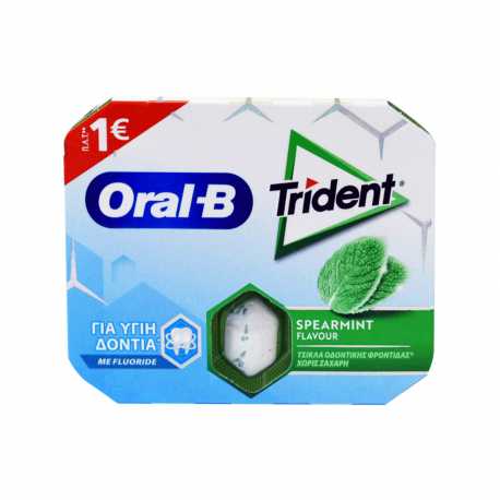 Oral- B τσίχλες trident δυόσμος (17g)