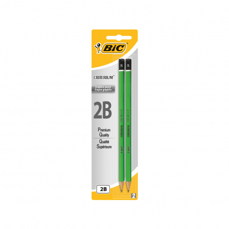 BIC ΣΕΤ 2 ΜΟΛΥΒΙΩΝ CRITERIUM 550 2B N2 (2τεμ)