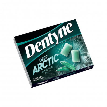 Dentyne τσίχλες deep arctic eykalyptus (16.8g)