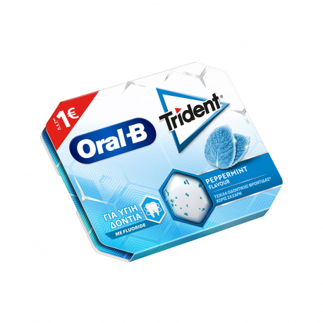 Trident τσίχλες oral B μέντα (17g)