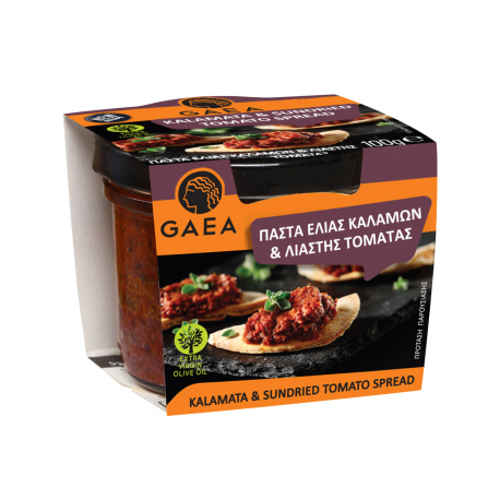 GAEA ΠΑΣΤΑ ΕΛΙΑΣ ΚΑΛΑΜΩΝ & ΛΙΑΣΤΗΣ ΤΟΜΑΤΑΣ (100g)