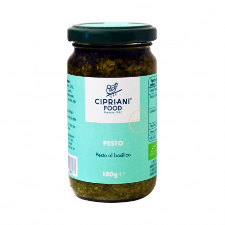 Cipriani σάλτσα έτοιμη pesto - βιολογικό, προϊόντα που μας ξεχωρίζουν (180g)