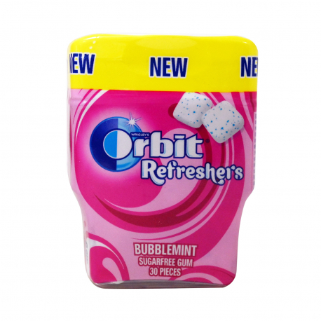 Orbit τσίχλες refreshers bubblemint (67g)