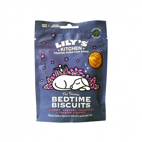 Lily's kitchen τροφή σκύλου bedtime biscuits - βιολογικό, προϊόντα που μας ξεχωρίζουν (80g)