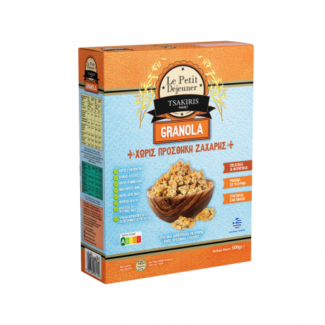 Tsakiris family δημητριακά granola le petit dejeuner (500g)