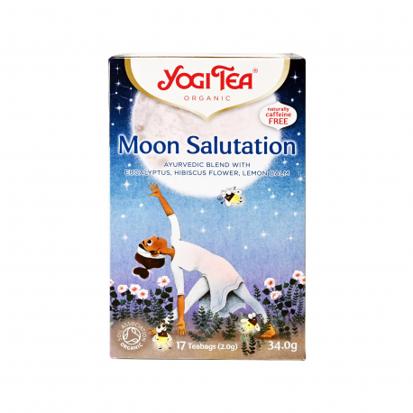 Yogi tea αφέψημα moon salutation - βιολογικό (17φακ.)
