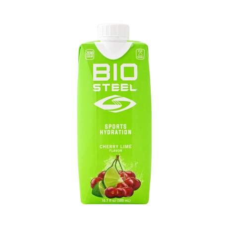 Biosteel ποτό μη αλκοολούχο sports hydration cherry - lime με ηλεκτρολύτες (500ml)