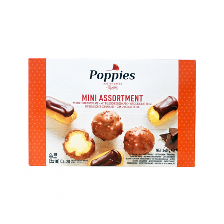 Poppies γλυκά κατεψυγμένα mini assortment (345g)