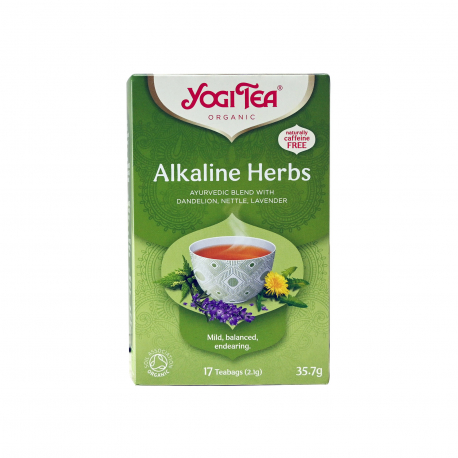 Yogi tea αφέψημα alkaline herbs - βιολογικό (17φακ.)