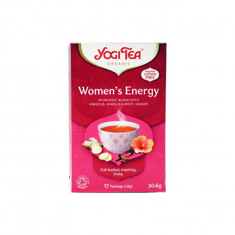 Yogi tea αφέψημα women's energy - βιολογικό (17φακ.)