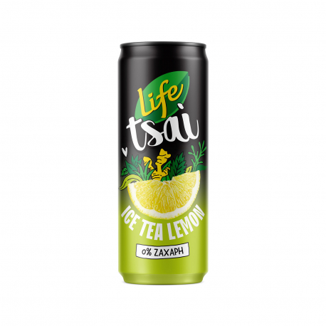 Life έτοιμο αφέψημα τσαγιού tsai ice tea λεμόνι (330ml)