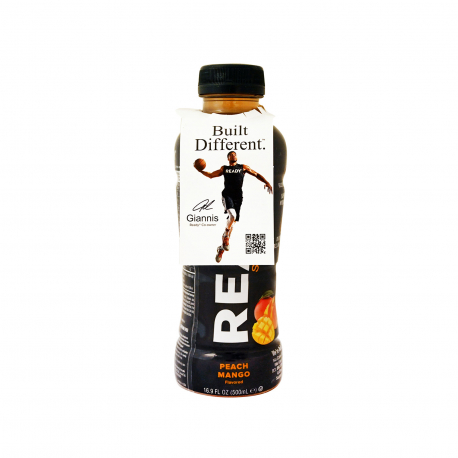 Ready sports ενεργειακό ποτό peach mango (500ml)