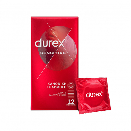 DUREX ΠΡΟΦΥΛΑΚΤΙΚΑ SENSITIVE SENSITIVE (12τεμ)