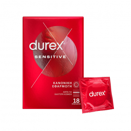 DUREX ΠΡΟΦΥΛΑΚΤΙΚΑ SENSITIVE (18τεμ)