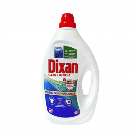 DIXAN ΥΓΡΟ ΑΠΟΡΡΥΠΑΝΤΙΚΟ ΠΛΥΝΤΗΡΙΟΥ ΡΟΥΧΩN HYGIENE 2.16 LT (48μεζ)