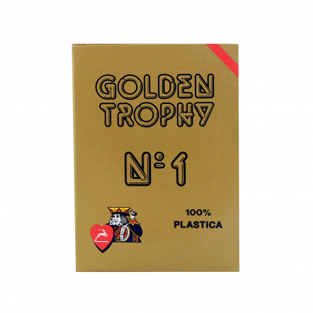 MODIANO ΤΡΑΠΟΥΛΑ ΠΛΑΣΤΙΚΗ GOLDEN TROPHY N1 ΚΟΚΚΙΝΗ 