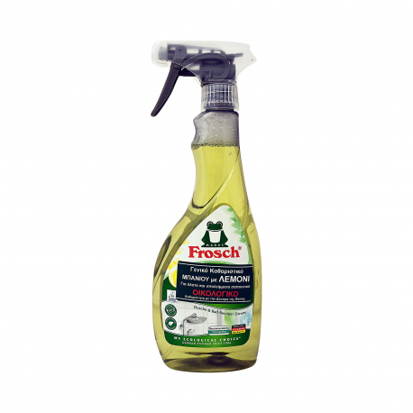 FROSCH SPRAY ΚΑΘΑΡΙΣΤΙΚΟ ΜΠΑΝΙΟΥ ΛΕΜΟΝΙ (500ml)