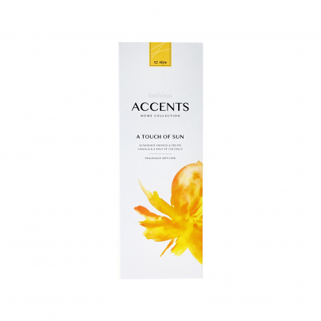 Bolsius αρωματικό χώρου diffuser accents a touch of sun (100ml)