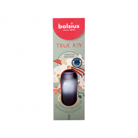 Bolsius αρωματικό χώρου true joy vanilla delight (80ml)