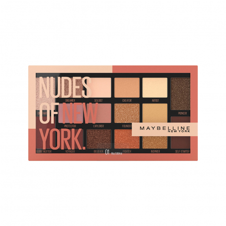 Maybelline σκιές ματιών nudes of New York