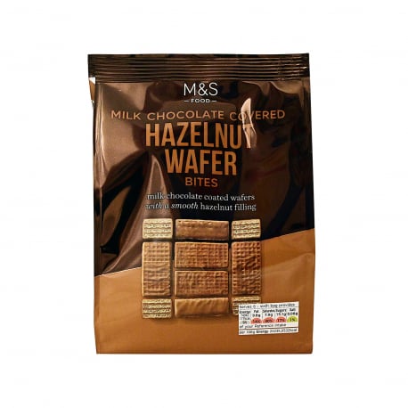 M&S food γκοφρετάκια hazelnut (200g)