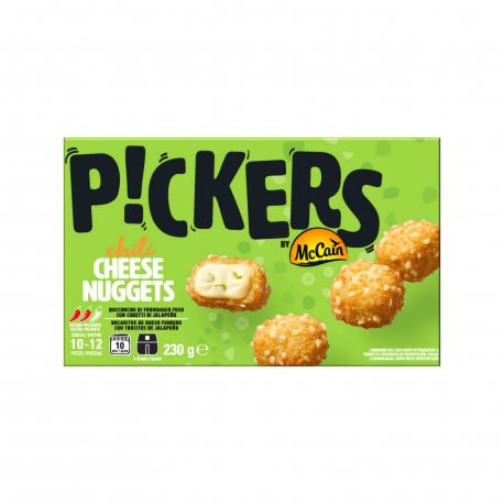 MCCAIN CHEESE NUGGETS ΠΑΝΕ ΚΤΨ PICKERS CHILI - Vegetarian (230g)