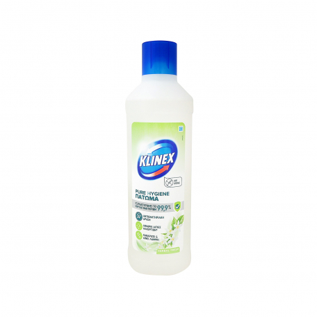 Klinex υγρό καθαριστικό πατώματος pure hygiene herbal fresh (1lt)