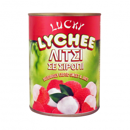 Lucky λίτσι σε σιρόπι ελαφρύ - βιολογικό (565g)